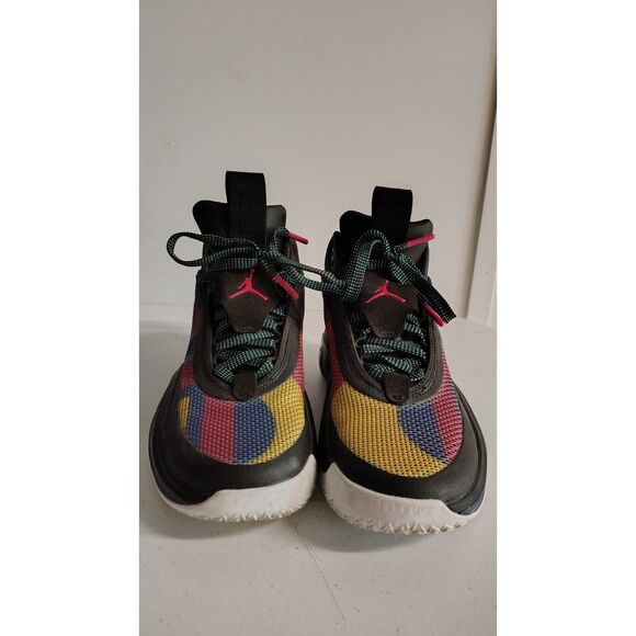 Nike Air 36GS Black Multi Color youth Jordans - Picture 5 of 8